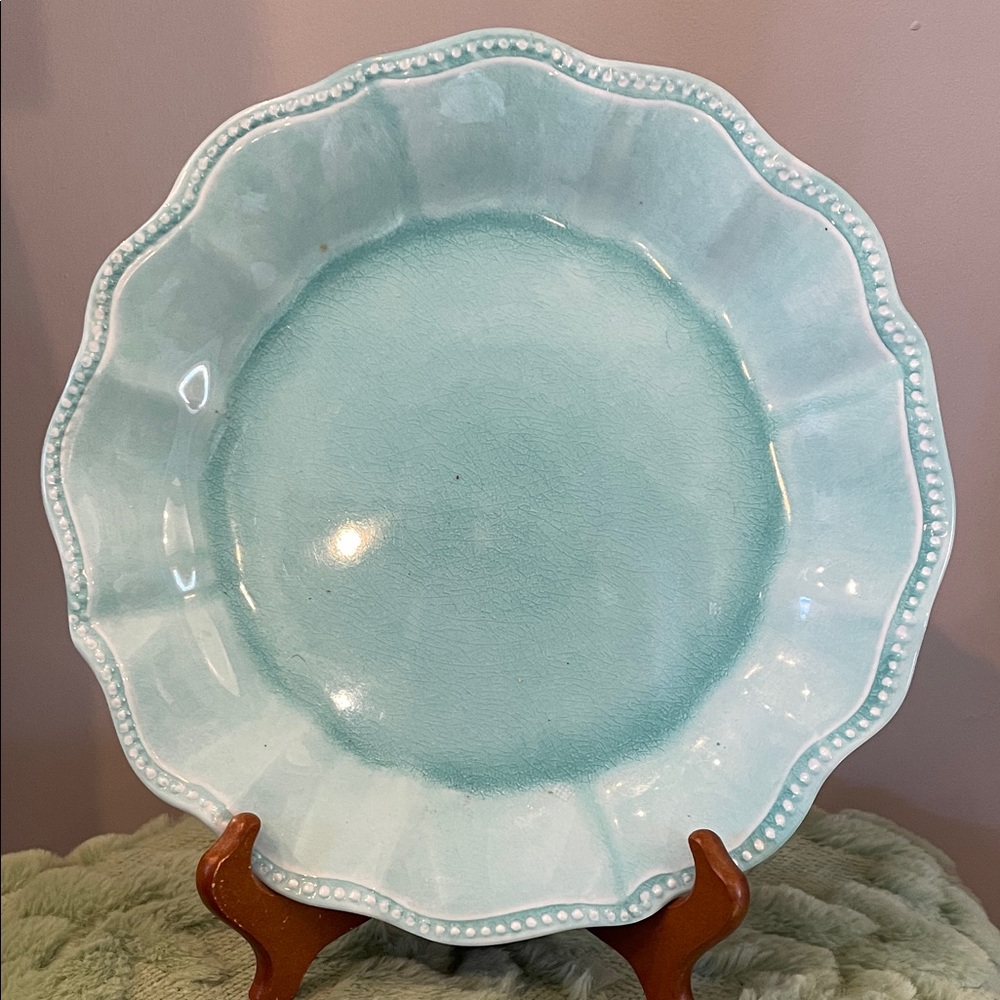 Aqua Dinner Plate set of 5